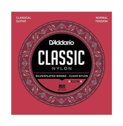 DAddario Classic Nylon EJ27N Muta di corde per chitarra classica