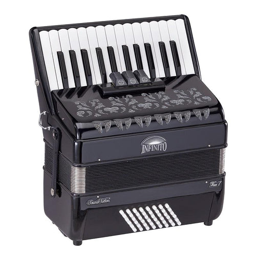 Soundsation Infinito 2648BK 48 bassi Fisarmonica