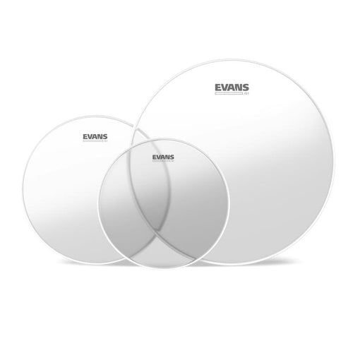 Set di 3 pelli Evans G1 Pack Clear 10 12 14