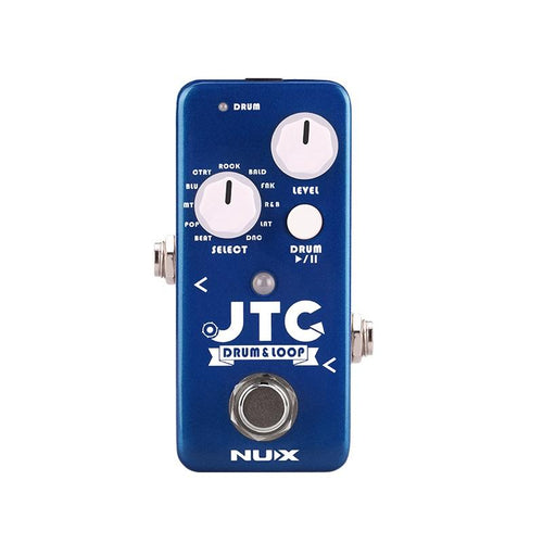 Nux MiniStompbox JTC DrumLoop Loop StationDrum Machine Pedale per chitarra elettrica