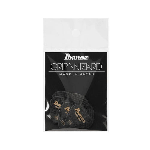 Ibanez PPA16HSGBK Grip Wizard Sand Grip Heavy Polyacetal Plettro
