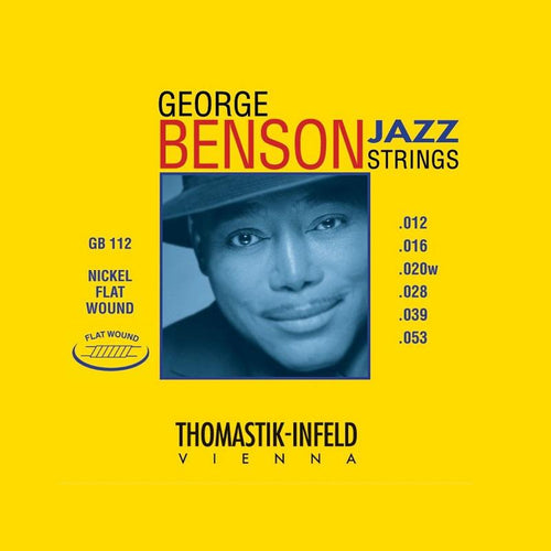 Thomastik Gb 112 George Benson Muta di Corde per Chitarra Elettrica Jazz