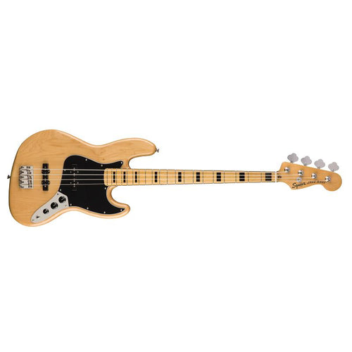 Squier Classic Vibe 70s Jazz Bass MN NAT Natural Basso elettrico NUOVO ARRIVO