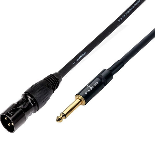 Soundsation Wmpcxmj5 Cavo speaker Wiremaster XLRM63mm Jack MONO 1x25 mm 5mt