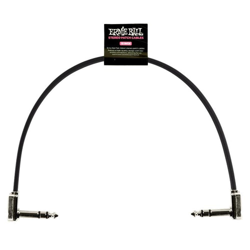 Ernie Ball 6409 Single Flat Ribbon Stereo Patch Cable 3048cm Cavo