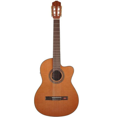 Salvador Cortez CC10CE Chitarra classica amplificata a spalla mancante