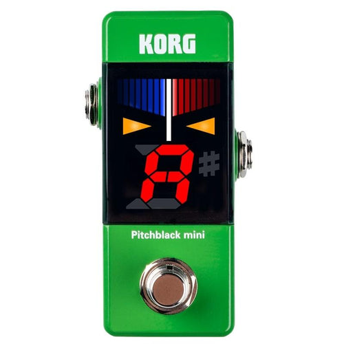Korg Pitchblack PBMiniGR Verde Accordatore a pedale