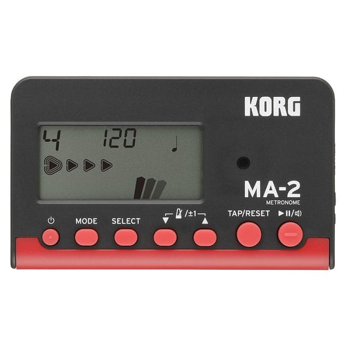 Korg MA2 Metronome Black Red Metronomo