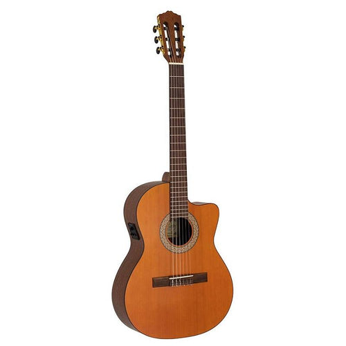 Salvador Cortez Luna CST Serie Iberia Chitarra classica 44 narrow elettrificata NUOVO ARRIVO