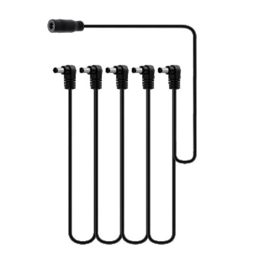 Hotone DCA5 Cavo di alimentazione multiplug per pedali daisychain 5 connettori angolari