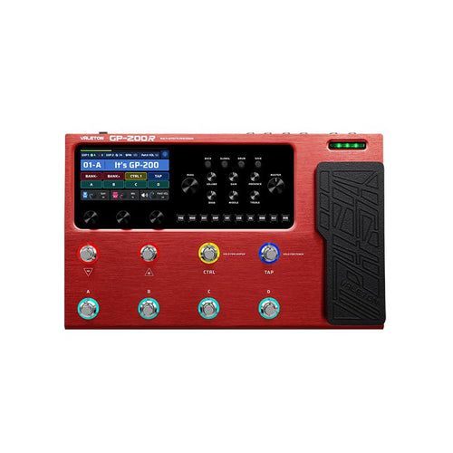 Valeton GP200R Pedaliera Multieffetto per chitarra elettrica