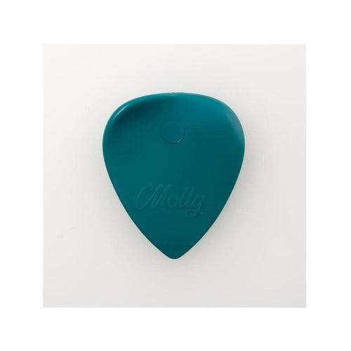 Plick The Pick Molly 03 mm Nylon Blu Turchese Plettro per chitarra elettricaacustica MADE IN ITALY