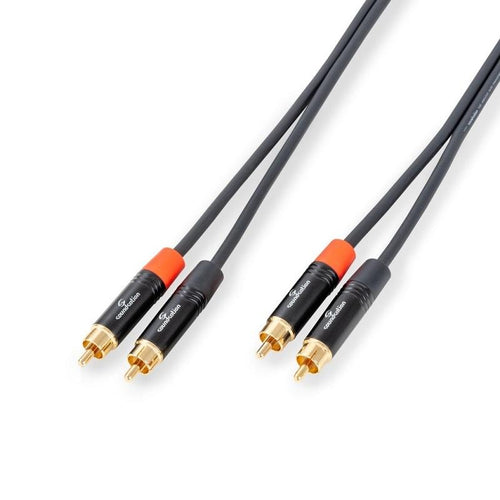 Soundsation WM2RCA2RCA15 Cavo adattatore Wiremaster 2 x RCA 2 x RCA 15 mt