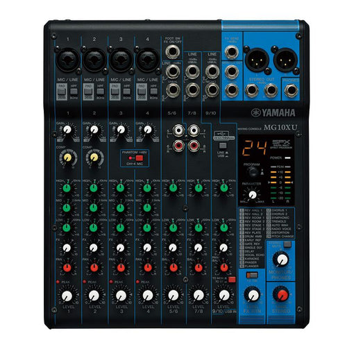 Yamaha MG10XU Mixer passivo