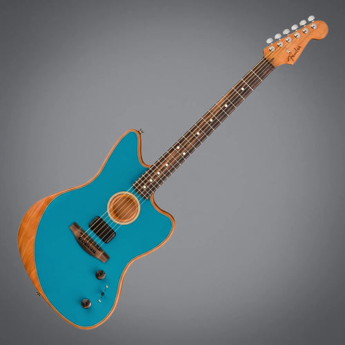 Fender American Acoustasonic Jazzmaster EB OCT Ocean Turquoise