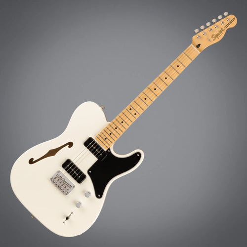 Fender Squier Paranormal Cabronita Telecaster Thinline MN OLW Olympic White