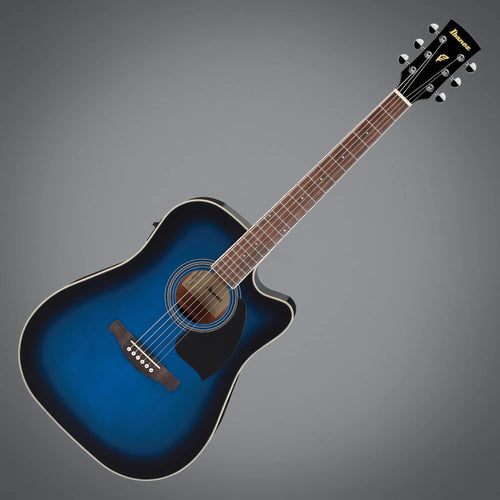Ibanez PF15ECE TBS Transparent Blue Sunburst