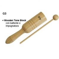 Wooden tone block G3