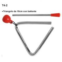 Triangolo da 10cm con battente  