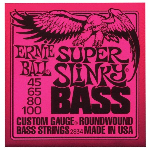 Ernie ball 2834 (45-100) Muta di corde per basso elettrico 