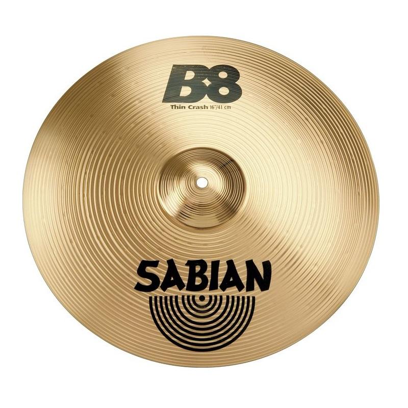 Sabian B8 Thin Crash 16'' Piatto per batteria