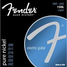 Fender 150l Muta di corde per chitarra elettrica 