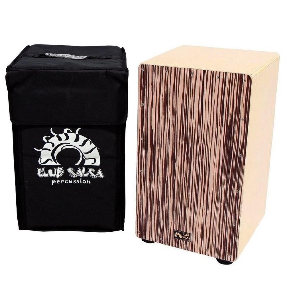 Cajon Club Salsa Zebrano Front Plate SW WH 