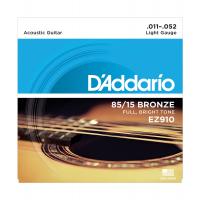 D'Addario EZ 910 Light Muta di corde per chitarra acustica_1