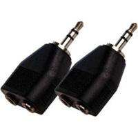 Karma CA 8240 Sdoppiatore da Jack 3,5mm stereo a 2 prese 3,5mm stereo