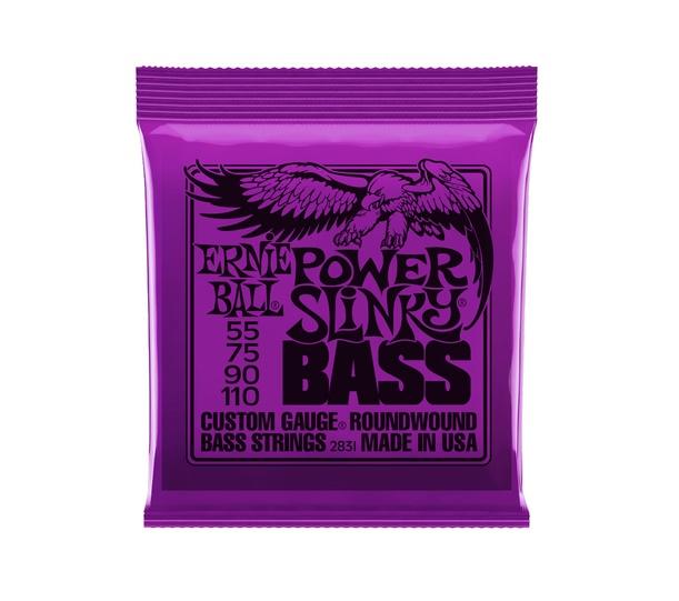 Ernie Ball 2831 Power Slinky Bass 055-110 Muta di corde per basso elettrico