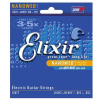 Elixir Nanoweb 12077 (10-52) Muta corde per chitarra elettrica