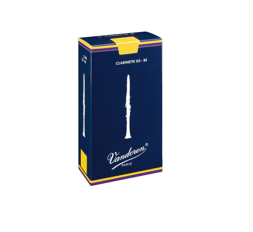 Ance Vandoren clarinetto Sib - 3,5 Confezione da 10 Ance