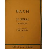 Bach 30 pezzi per Pianoforte - Carisch
