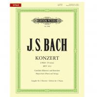 Bach Konzert D minor Urtext con CD