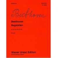 Beethoven Bagatellen op. 33, op. 119, op. 126 Brendel Wiener Urtext Edition