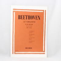 Beethoven 32 Variazioni in do minore per pianoforte (Bulow-Montani) - RICORDI_1