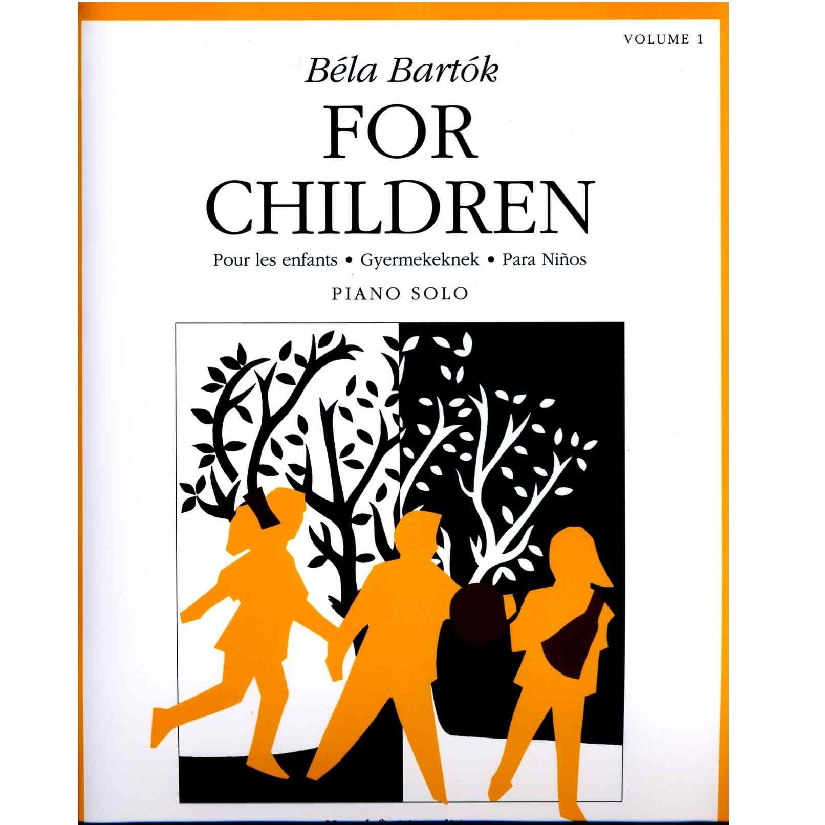 Bela Bartok For Children Piano solo Volume 1