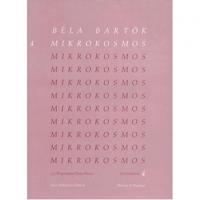 Bela Bartok Mikrokosmos 4, 153 Progressive Piano Pieces In 6 volumes (4)