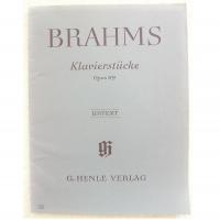 Brahms Klavierstiicke Opus 119 Urtext - Verlag