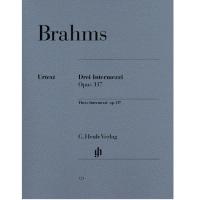 Brahms Drei Intermezzi Op. 117 Urtext - Verlag_1