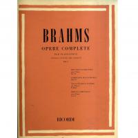 Brahms Opere Complete per pianoforte Vol. I - RICORDI_1