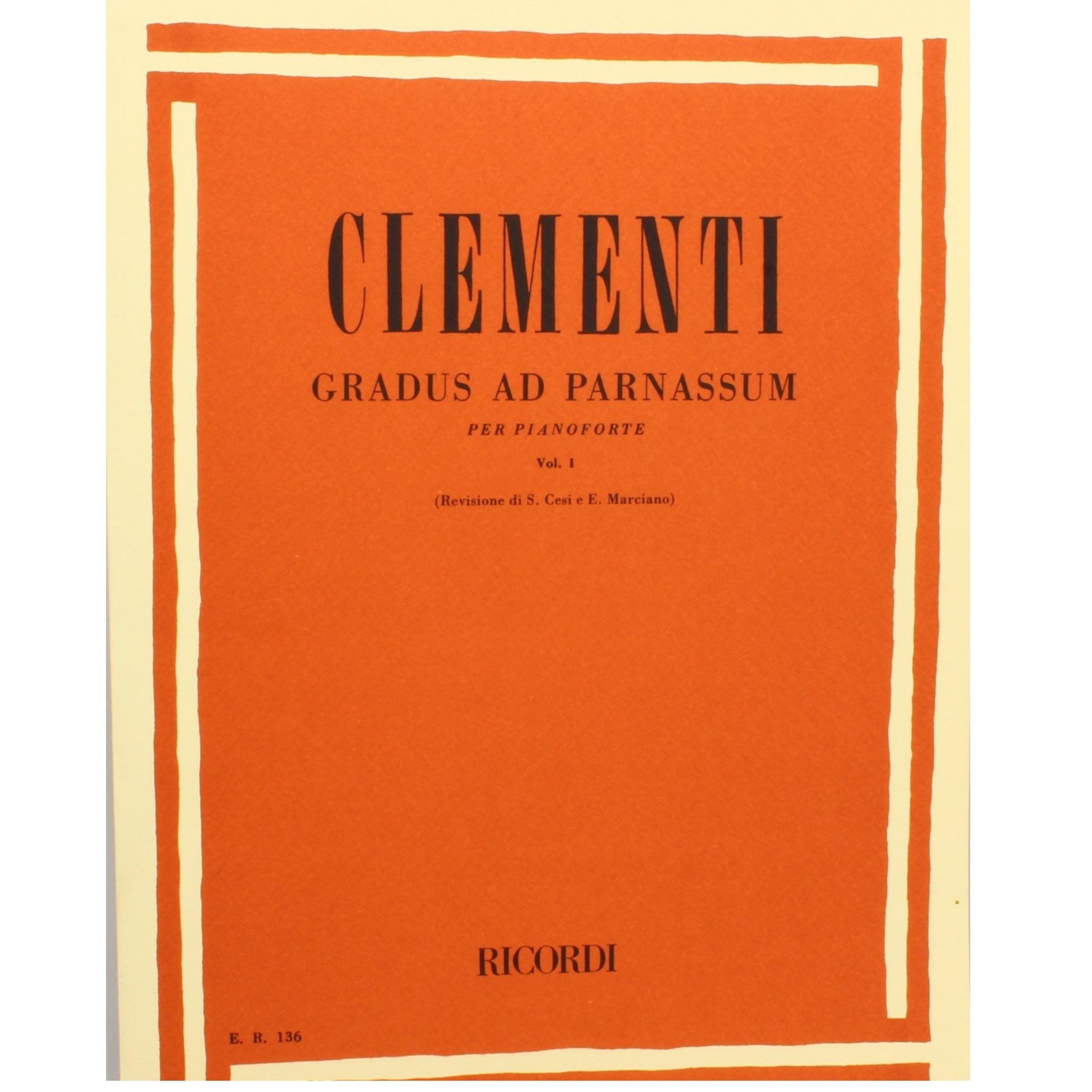 Clementi gradus ad parnassum per pianoforte Vol.1 (Cesi e Marciano) - Ricordi
