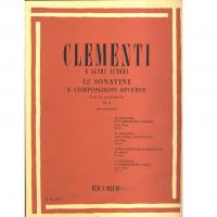 Clementi 32 Sonatine e composizioni diverse per pianoforte vol. II (Kleinmichel) - Ricordi