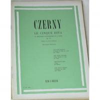 Czerny Le Cinque Dita 24 melodie facilissime su 5 note Op. 777 per pianoforte (Buonamici-Montani) - Ricordi