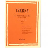 Czerny IL PRIMO MAESTRO DI PIANOFORTE 100 studi giornalieri Op. 599 (Pozzoli) - Ricordi_1