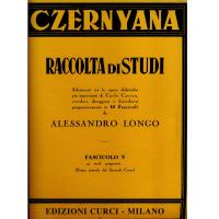 Czernyana Raccolta di studi (Longo) Fascicolo V 24 studi progressivi (Primo periodo del Secondo Corso) - Edizione Curci Milano