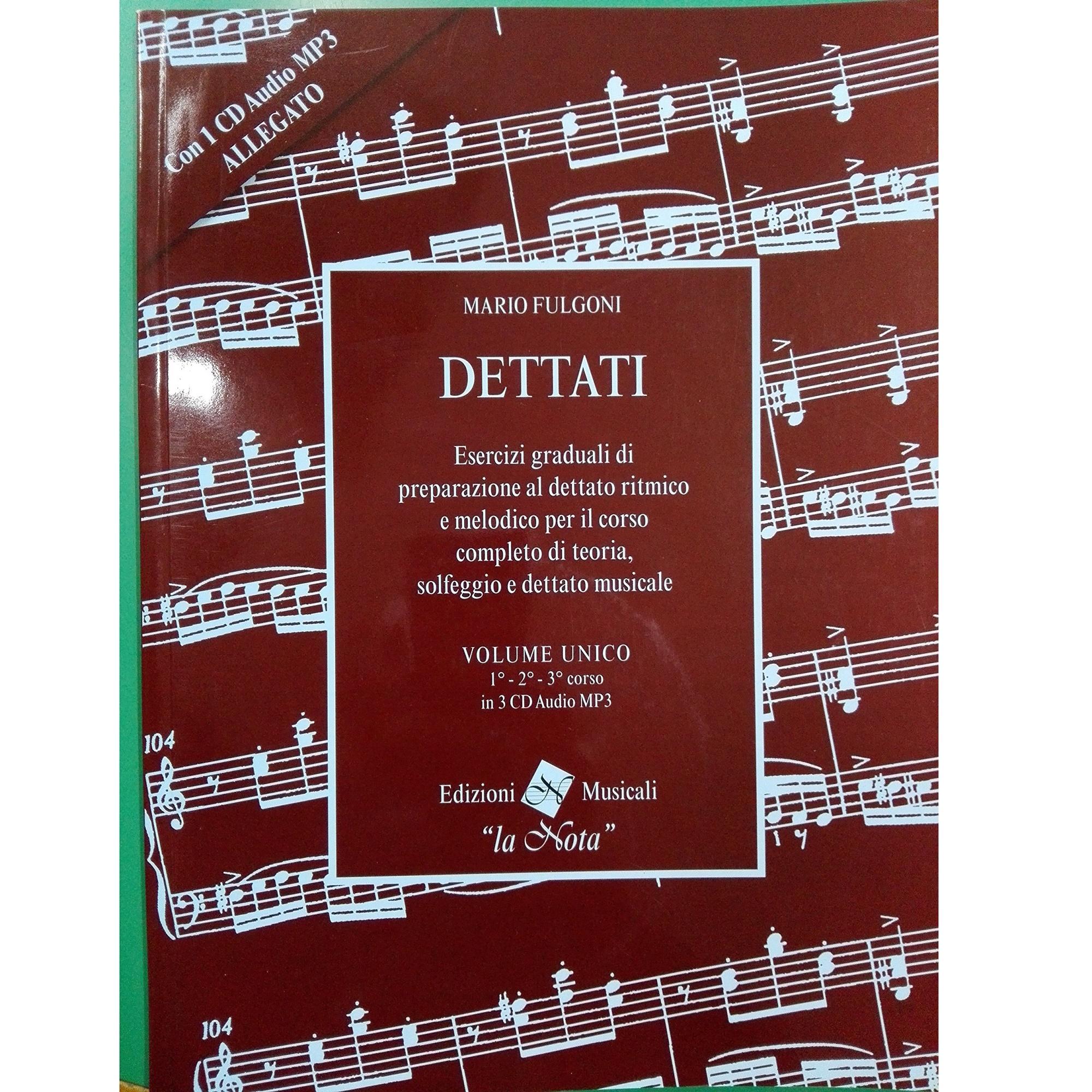 Fulgoni Dettati Volume unico 1 2 3 Corso - Edizioni Musicali 