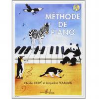 Herve Methode de piano debutants Herve et jacqueline POUILLARD - Le moine editions 