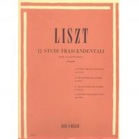 Liszt 12 studi trascendentali per pianoforte (Brugnoli) - Ricordi