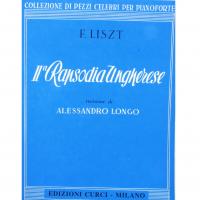 Liszt II Rapsodia Ungherese (Longo) - Edizioni Curci Milano_1